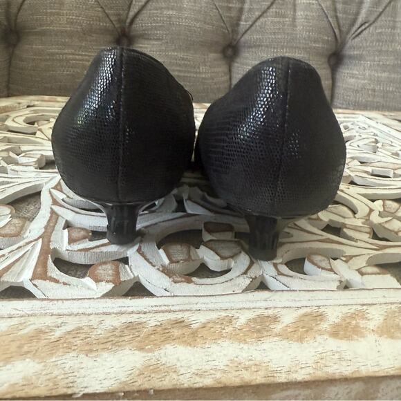 BeautiFeel Black Low Heels Shoes Women’s 38 US 7 - Picture 5 of 10